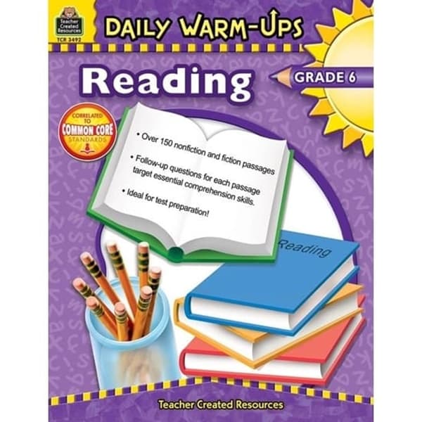 Daily warm-ups reading grade 6