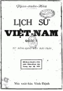 Lịch Sử Việt Nam - Phan Xuân Hòa
